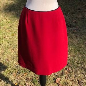 Red dress skirt, EUC!